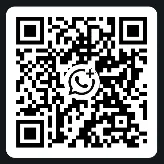 QR code for the verified Finatomics WhatsApp Business chat